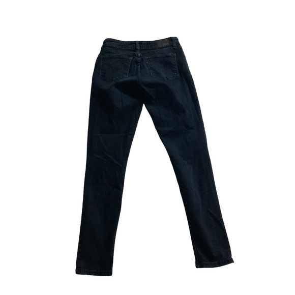 Levi’s Bold Curve Jeans Sz 9 Low Rise Skinny Dark Blue - Picture 2 of 7